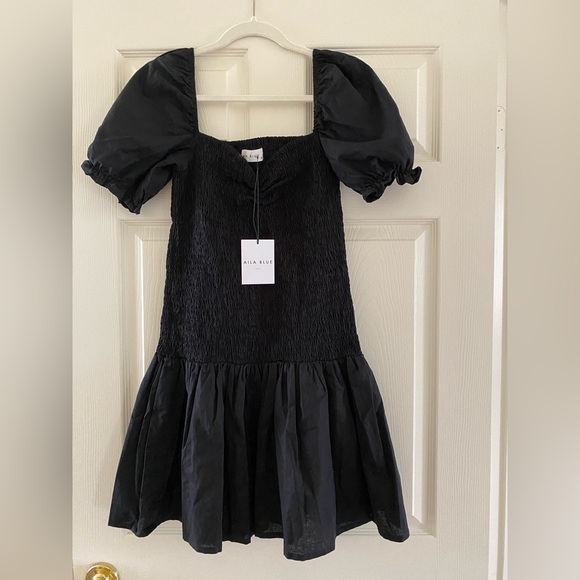 Aila Blue Francine Dress - Black NWT - Picture 1 of 8